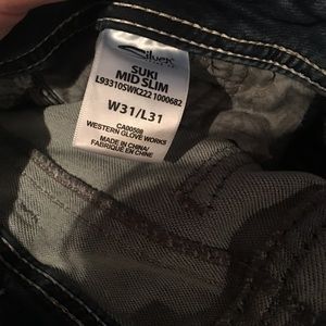 Buckle silver jeans , size 31/31. Lightly worn